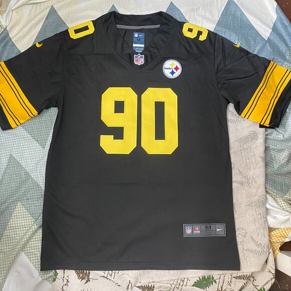 Nike Other - Stitched Pittsburgh Steelers TJ Watt Jersey Black #90